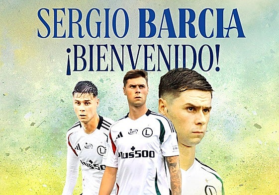 Bienvenida a Sergio Barcia.