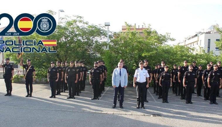 Los 49 policías en prácticas que llegan a Granada