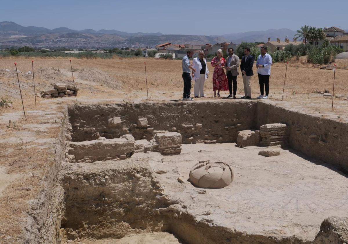 Cuatro campañas arqueológicas sitúan a la villa romana de Las Gabias como complejo rural de alto rango