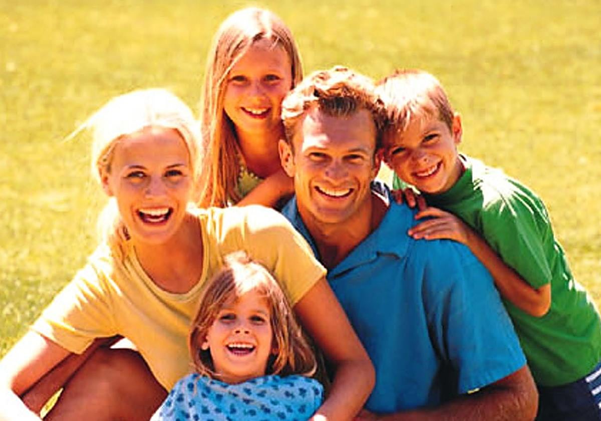 Imagen de una familia.