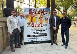 Presentación del espectáculo taurino del 16 de agosto en Baeza.