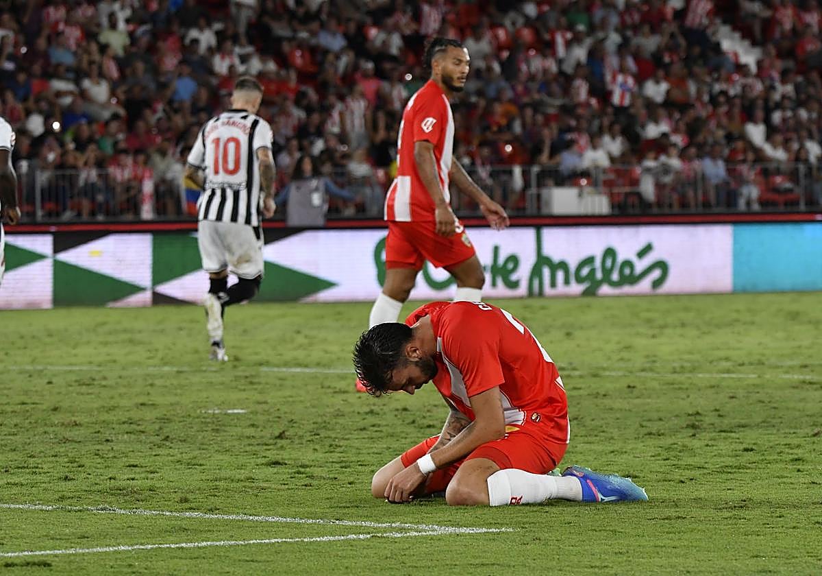 Los errorers situaron al Almería como un equipo débil en defensa.