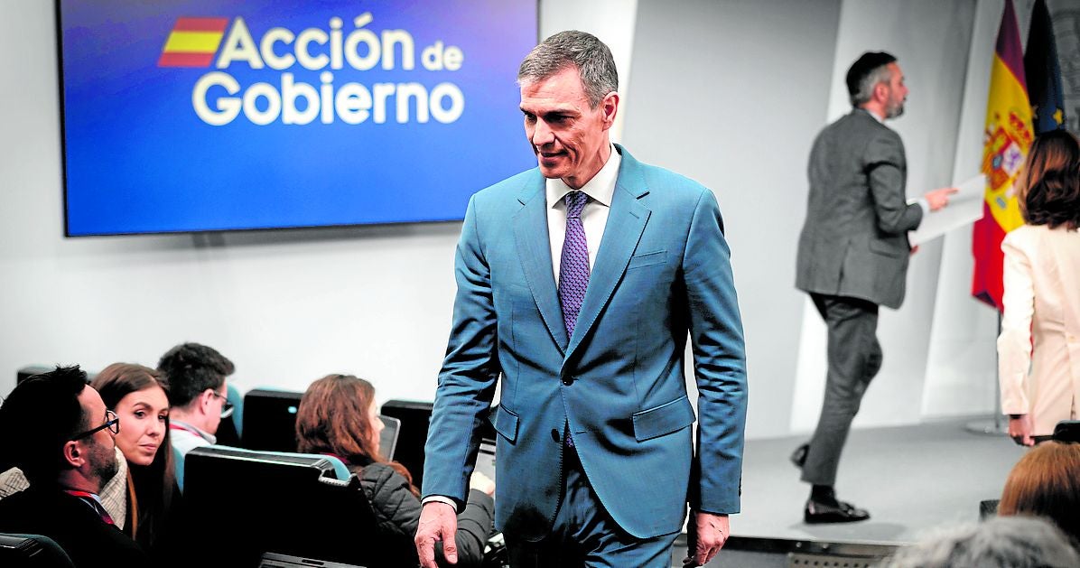 El presidente del Gobierno, Pedro Sánchez.