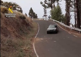 Derrapes en las carreteras de Gran Canaria