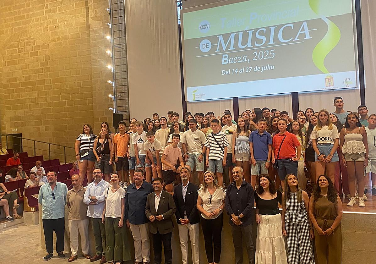 Inauguración del Taller Provincial de Música.
