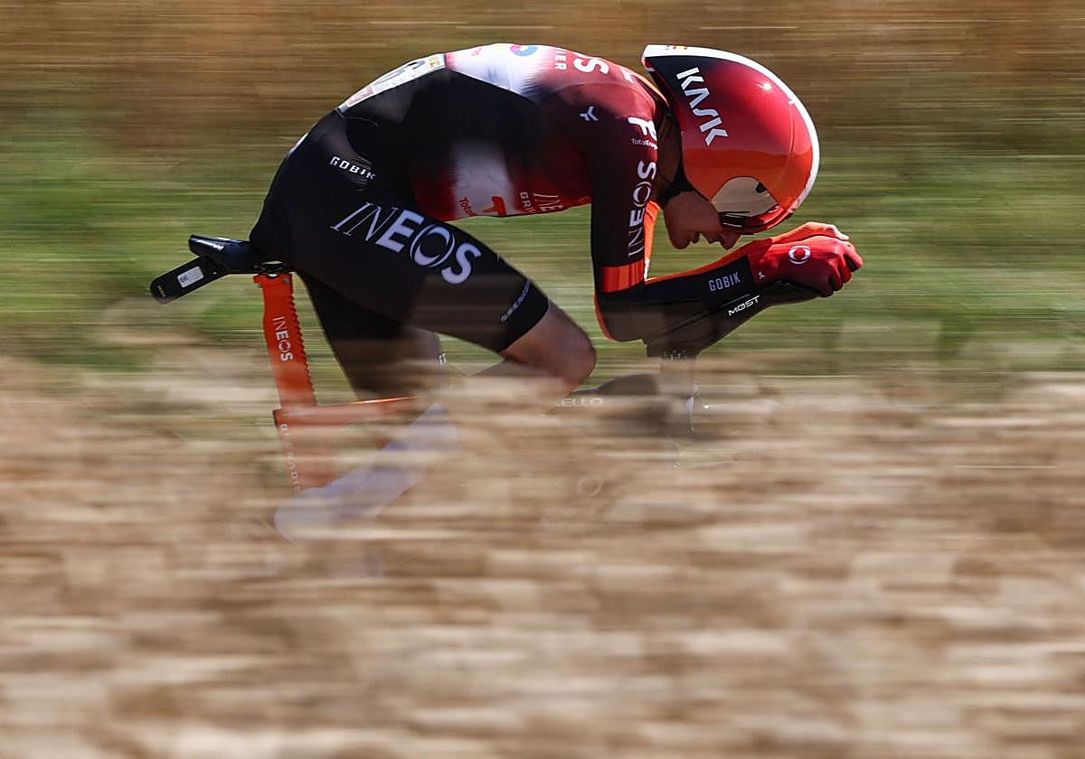 Carlos Rodríguez ya es el mejor español en la general