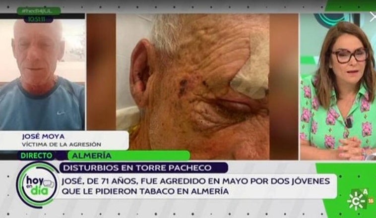 Toñi Moreno explota en directo por la paliza a un anciano andaluz: «¡Qué animales!»