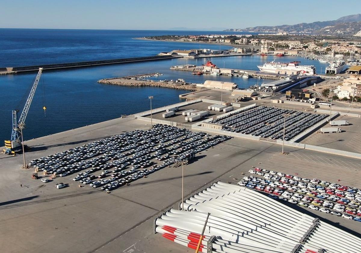 Imagen del Puerto de Motril.