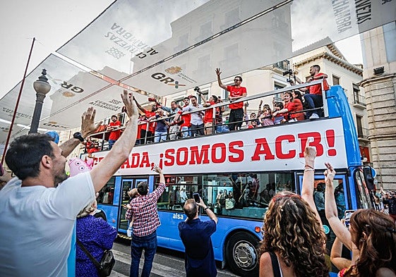 Celebración de la última permanencia deportiva del equipo.
