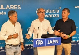 Antonio Losa, Luis Mariano Camacho y Nicolás Grimaldos.