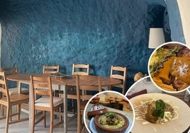 Interior del restaurante.
