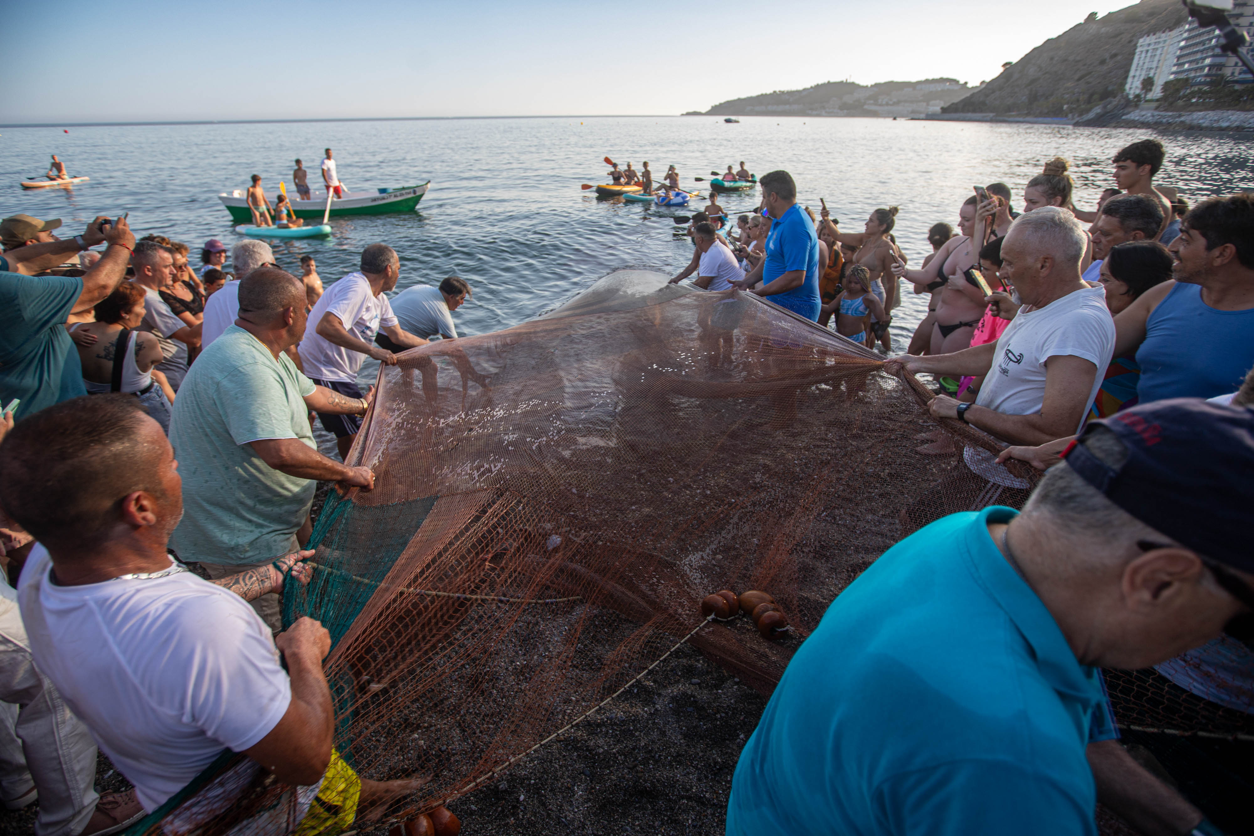 Almuñécar recupera un arte de pesca extinguido