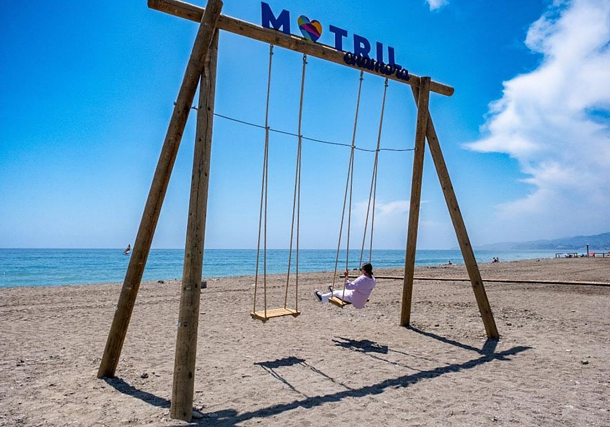 Fotografía de archivo de las playas de Motril.