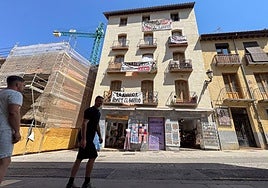 Bloque okupado de Cuesta Gomérez.