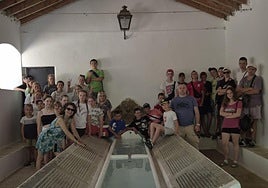 Durante su estancia en Orcera, los menores ucranianos hacen excursiones y actividades de ocio.