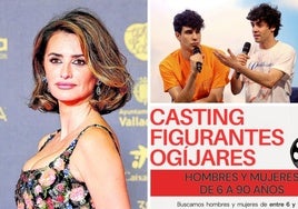 Penelope Cruz, Los Javis y el cartel del casting.