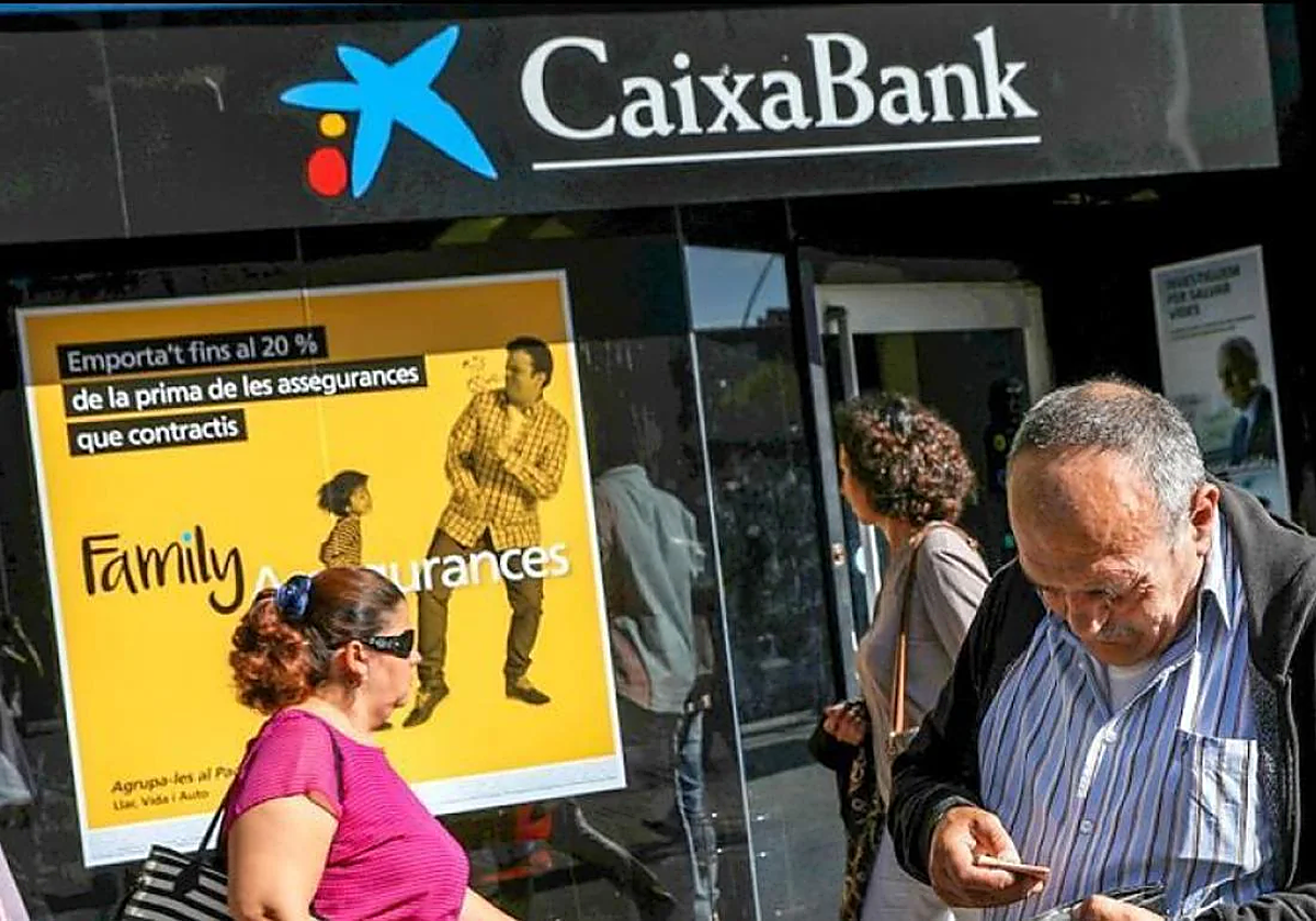 Una oficina de CaixaBank.