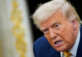Donald Trump, presidente de EE UU.