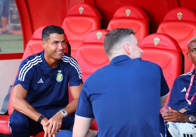 Cristiano Ronaldo, cerca de volver a Almería