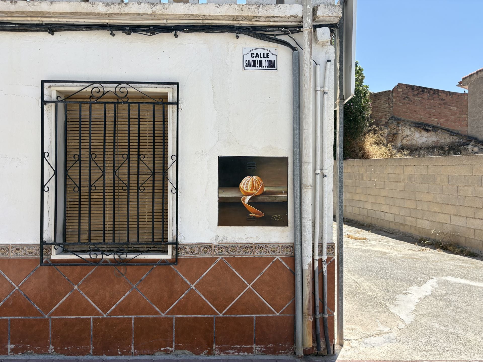 Las obras de arte de Pepa para decorar su pueblo