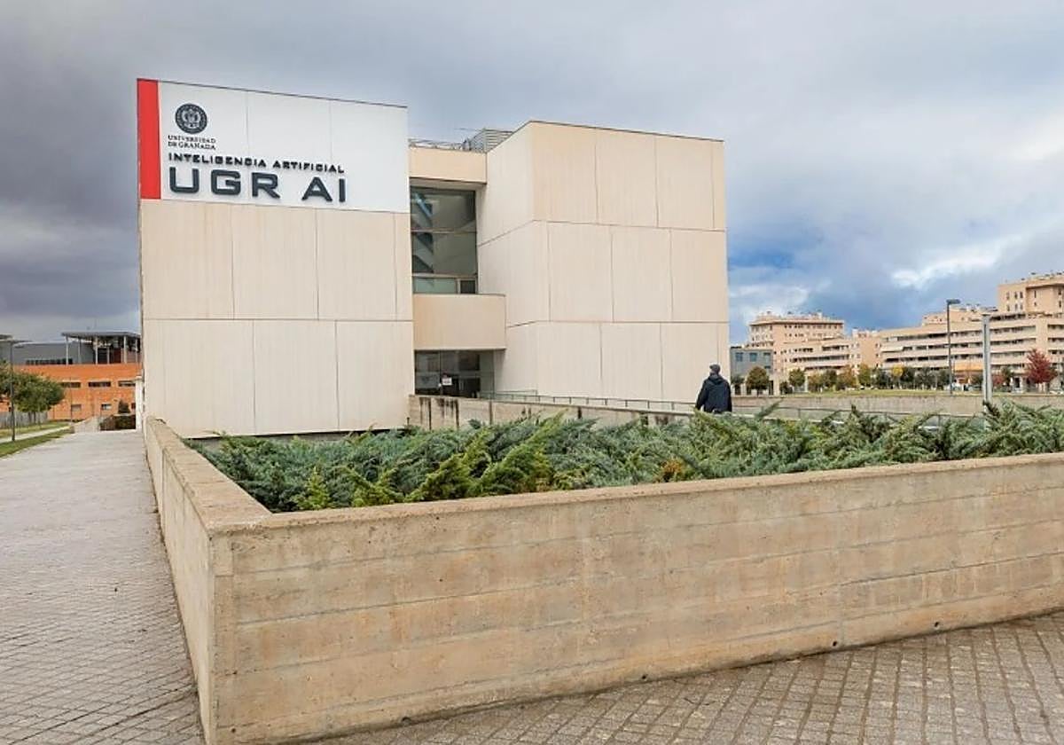 El edificio BioRegion, sede de la Inteligencia Artificial (IA) de la Universidad de Granada (UGR), en una imagen de archivo.