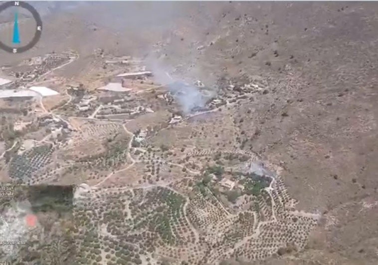 Extinguido el incendio forestal de Vélez de Benaudalla