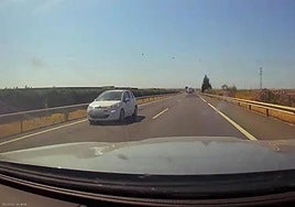 La Guardia Civil encuentra a la kamikaze de la A-49: puso en riesgo la vida de muchos conductores.