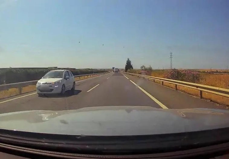 La Guardia Civil encuentra a la kamikaze de la A-49: puso en riesgo la vida de muchos conductores
