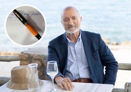 Pérez Reverte desvela la mejor plumar para regalar: una copia de lujo «por solo 51 mortadelos»