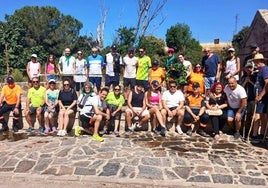 Grupo de expedicionarios.
