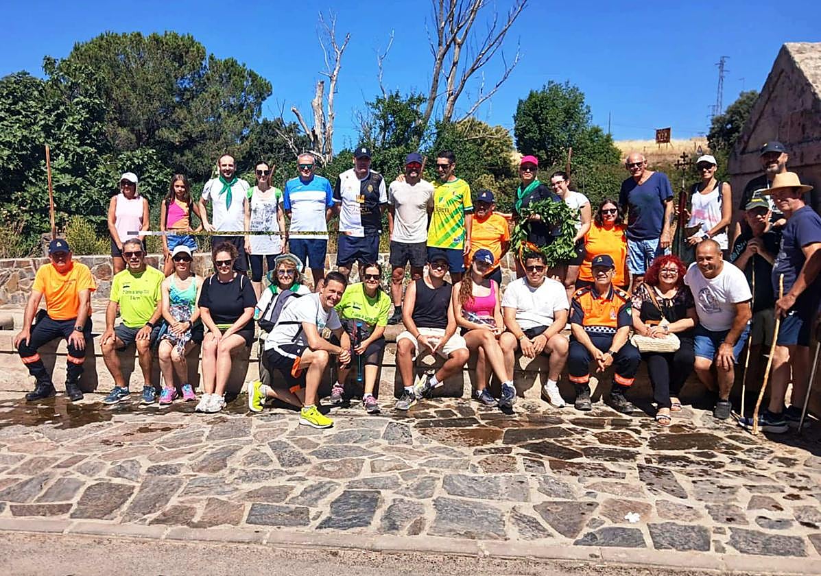 Grupo de expedicionarios.