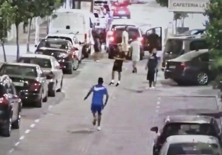 Imagen de la pelea.