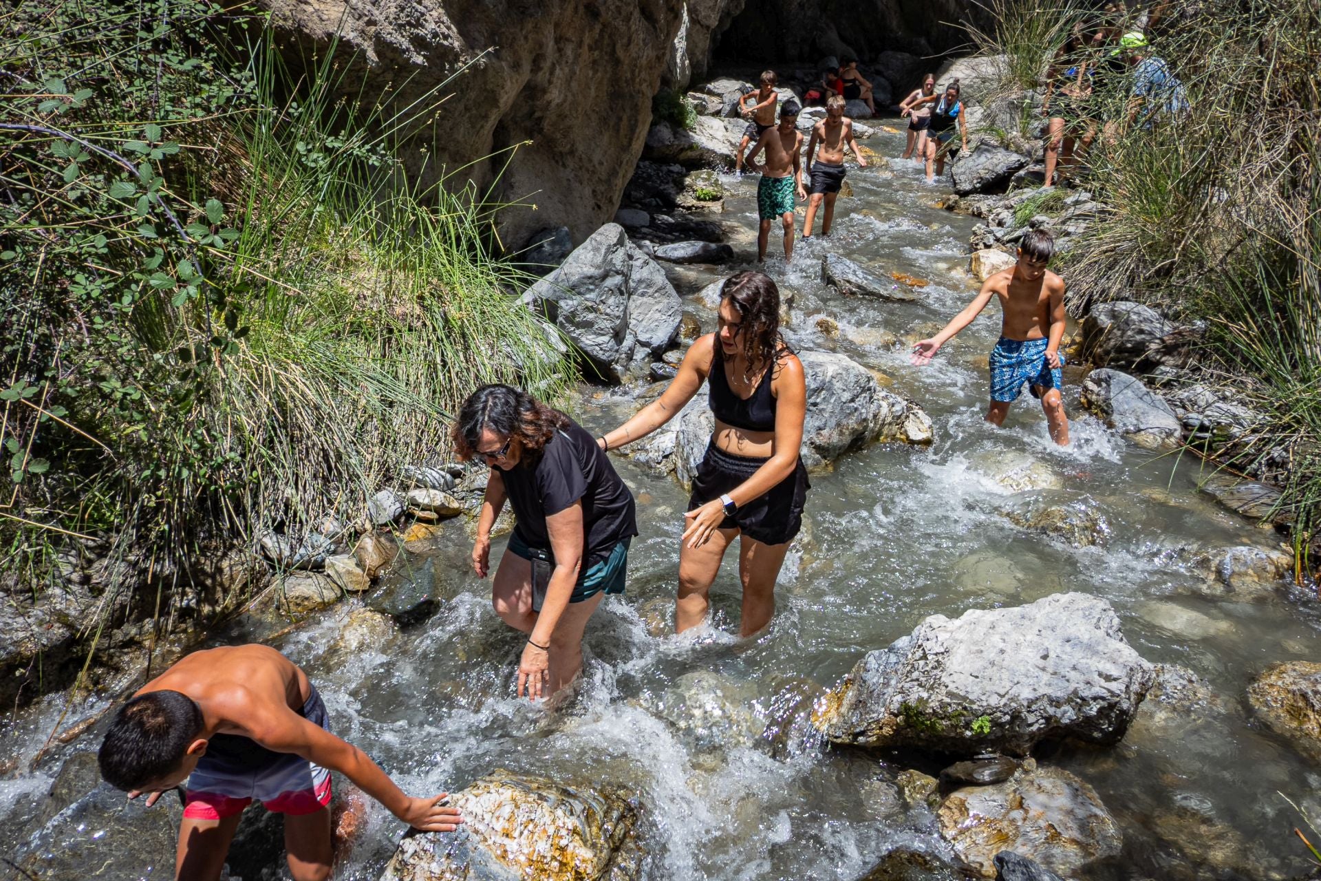 Las imágenes del &#039;atascazo&#039; en la Ruta de los Bolos