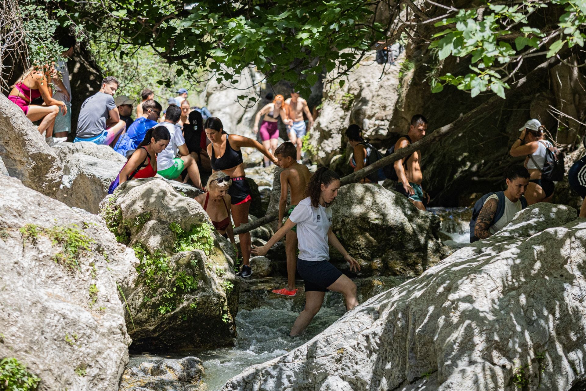 Las imágenes del &#039;atascazo&#039; en la Ruta de los Bolos