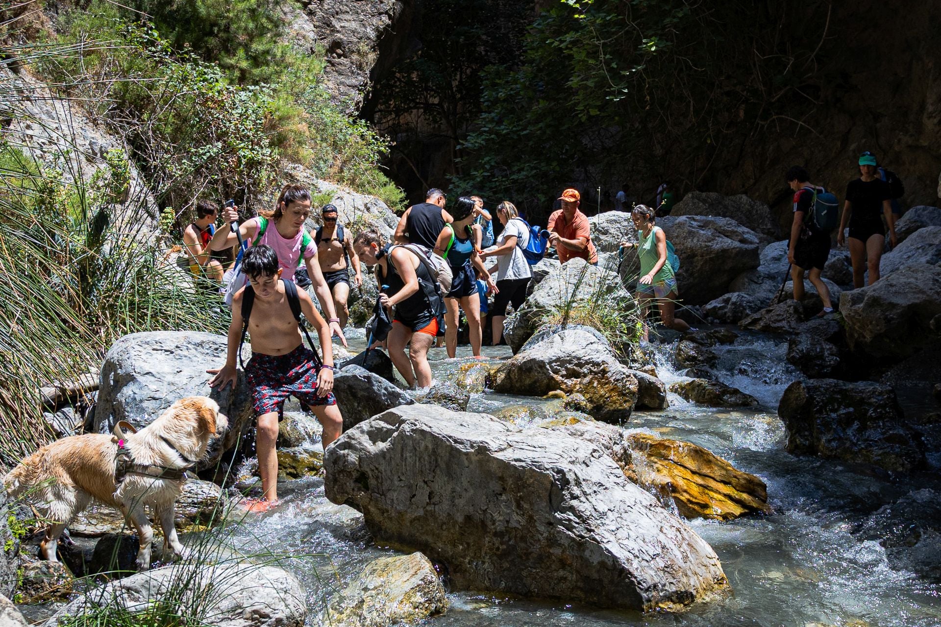 Las imágenes del &#039;atascazo&#039; en la Ruta de los Bolos