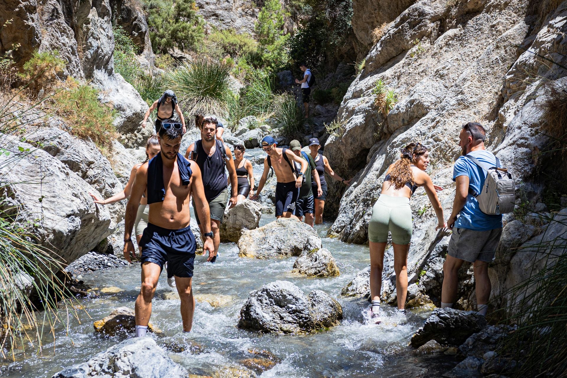 Las imágenes del &#039;atascazo&#039; en la Ruta de los Bolos