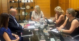 Reunión técinca sobre el centro de salud de Cazorla.