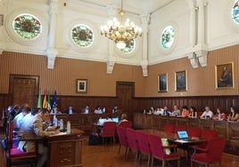 Pleno ordinario de julio en la Diputación de Jaén.