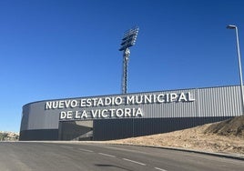 Vista del estadio de La Victoria.