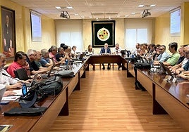 Reunión mantenida en la Universidad de Jaén.