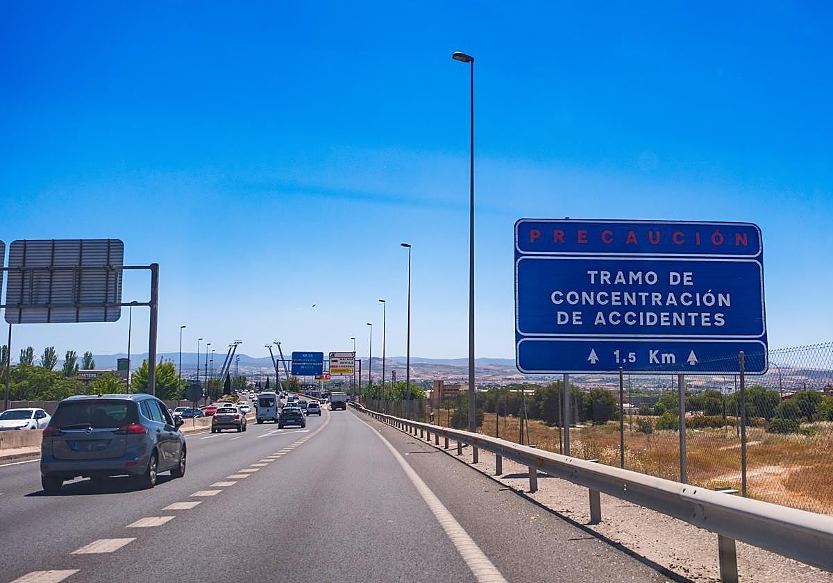 Imagen de archivo de la Circunvalación de Granada.