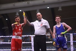 El club Almería Boxing suma cinco medallas en España y Portugal