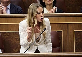 Noelia Núñez, en el Congreso