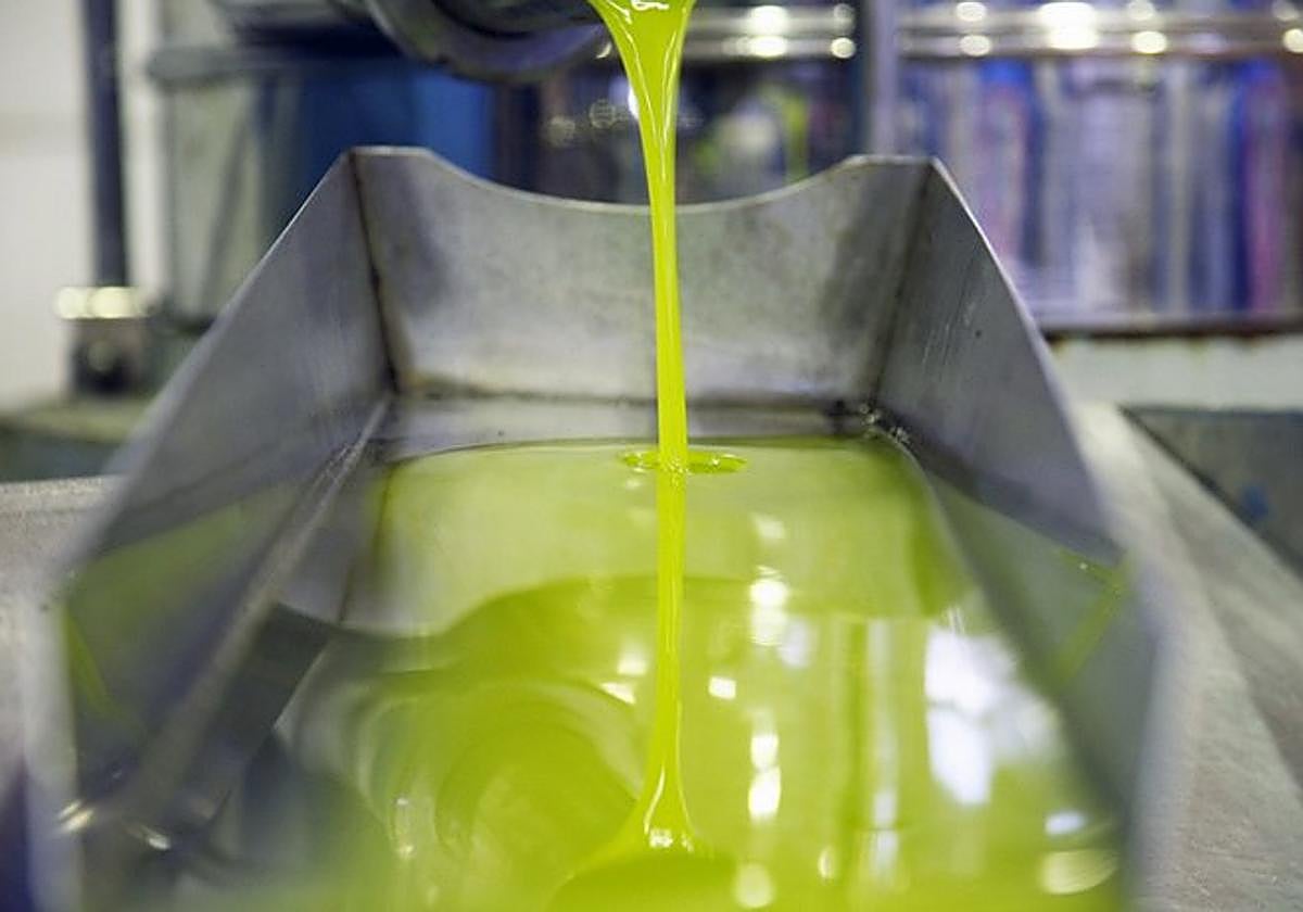 Imagen de archivo de una almazara.