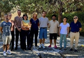 Algunos de los miembros del comité organizador del congreso