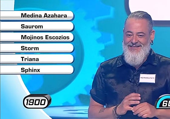 Hermógenes Patón, un clásico de los concursos de TV.