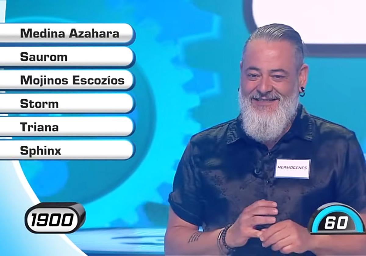 Hermógenes Patón, un clásico de los concursos de TV.