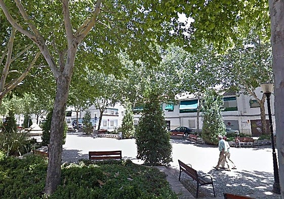 Calle donde se ha producido el incendio.