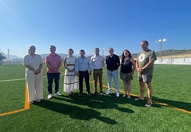 Inauguración del campo de fútbol 'Antoñete'.