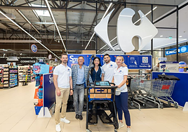 Smart Cart en Carrefour de Rumania